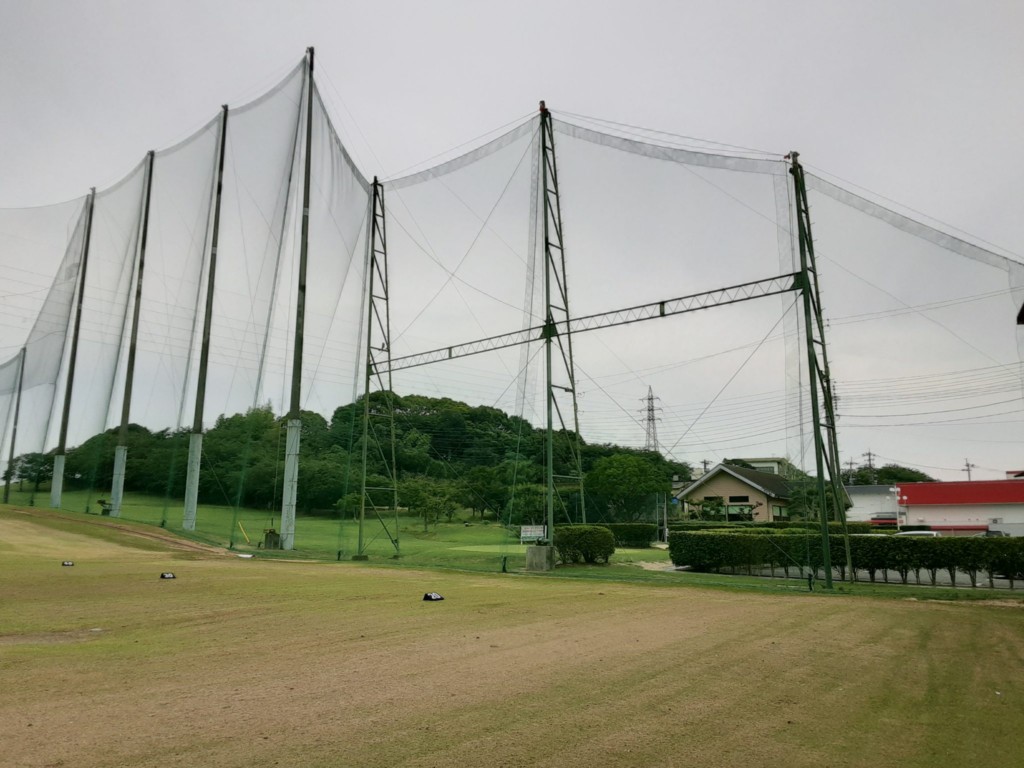 右サイド手前ネット張替工事