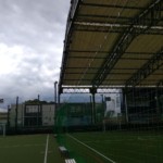 防球ネット修繕工事