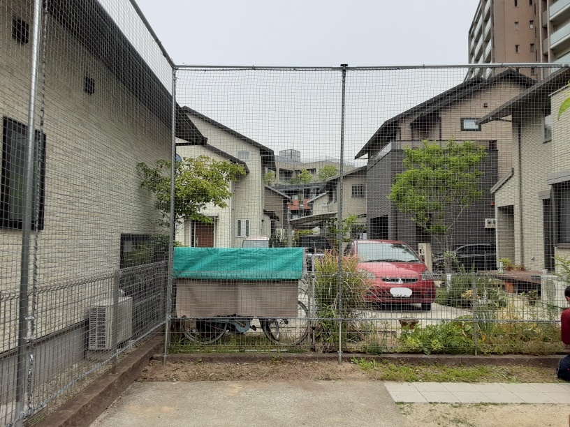 個人様宅防球ネット設置工事
