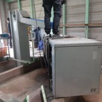 ボール洗浄機入替工事