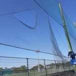 防球ネット張替工事