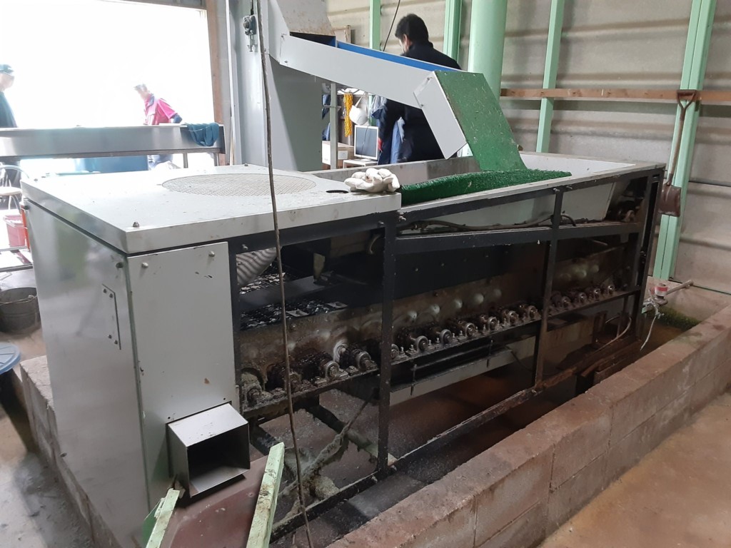 ボール洗浄機入替工事