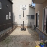 個人様宅防球ネット設置工事