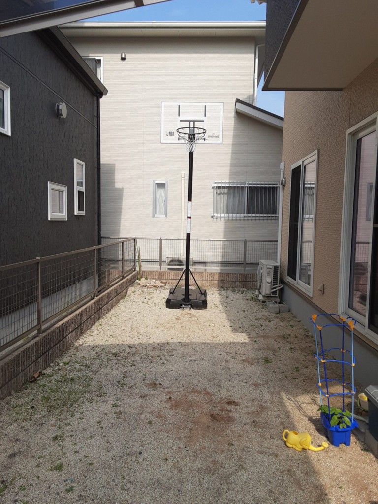 個人様宅防球ネット設置工事