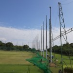 右サイド手前ネット張替工事