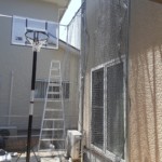 個人様宅防球ネット設置工事