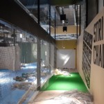 防球ネット設置工事