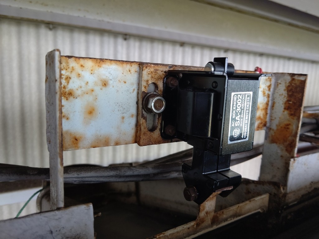 ソレノイド交換工事