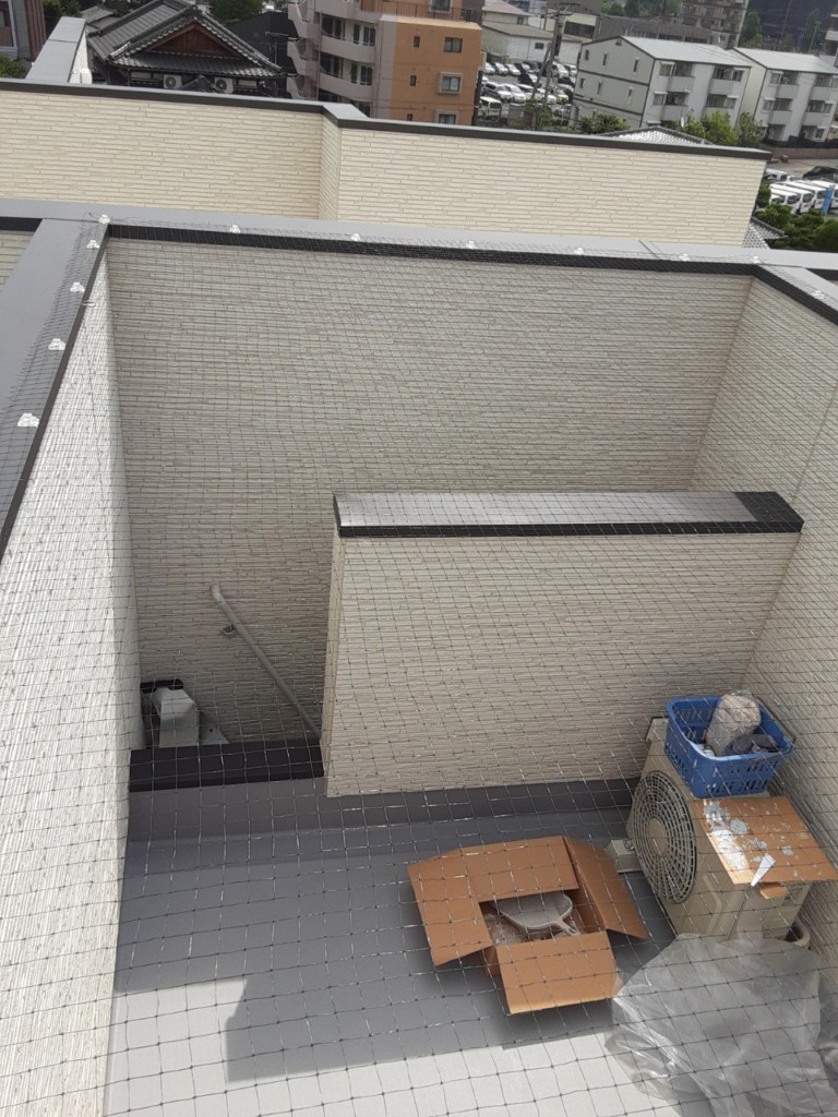 ネット設置工事