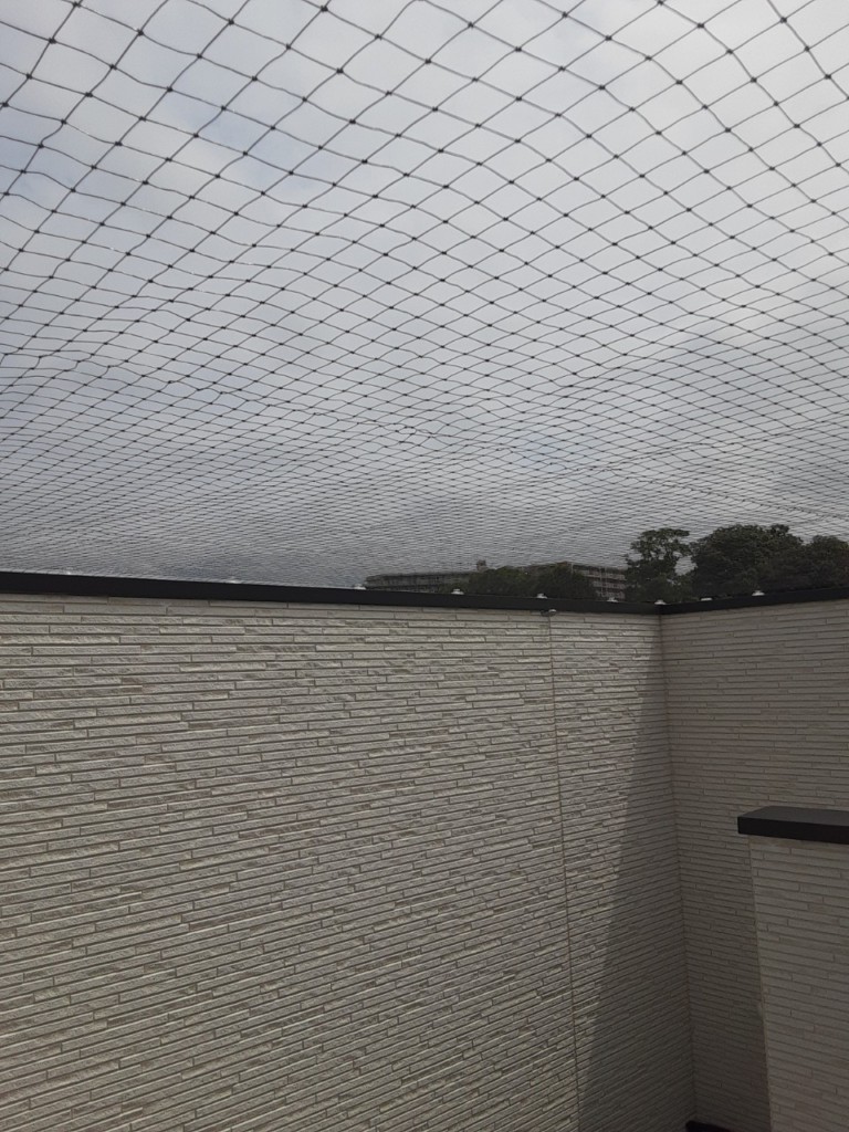 ネット設置工事