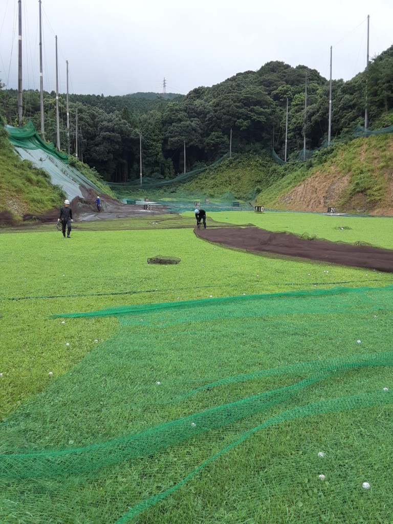 天井ネット増設他工事