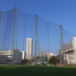 右手前ネット張替工事