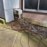 ワイヤー交換工事