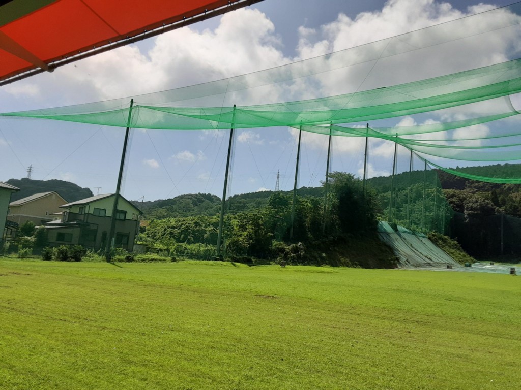 天井ネット増設他工事