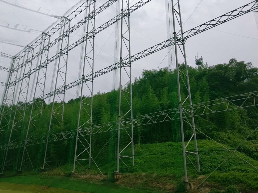 右サイドネット張替工事