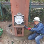 電動ウインチ交換工事