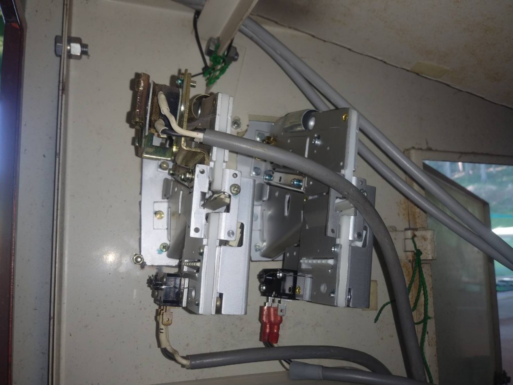 コインセレクター追加工事