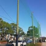 防球ネット張替工事