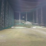 ＬＥＤ投光器交換工事