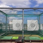 ゴルフネット補修工事