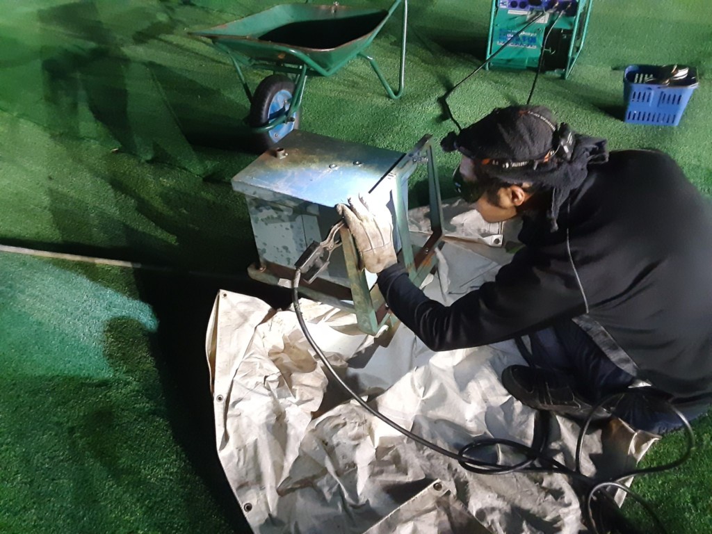 ヤード表示板交換工事