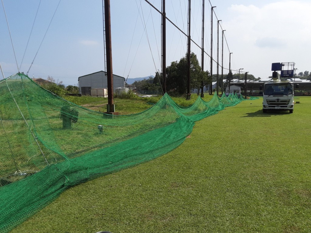 ネット張替工事