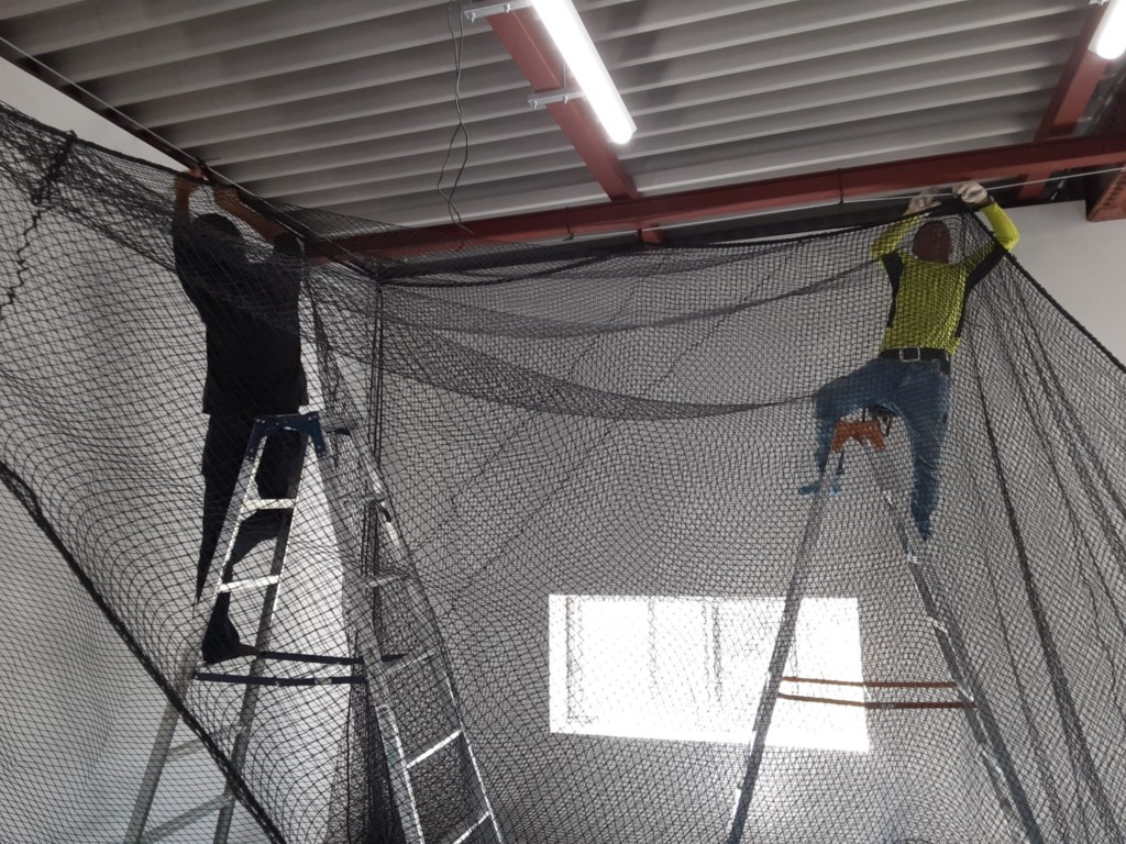 インドアゴルフ新設工事