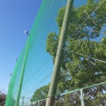 防球ネット張替工事