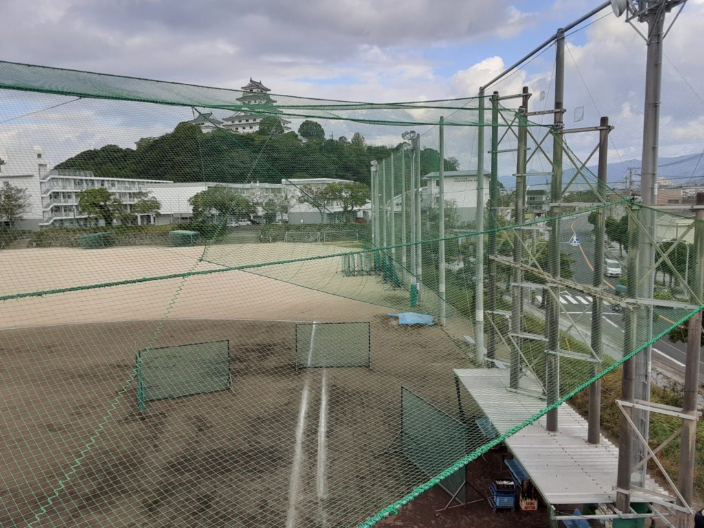 天井ネット張替工事