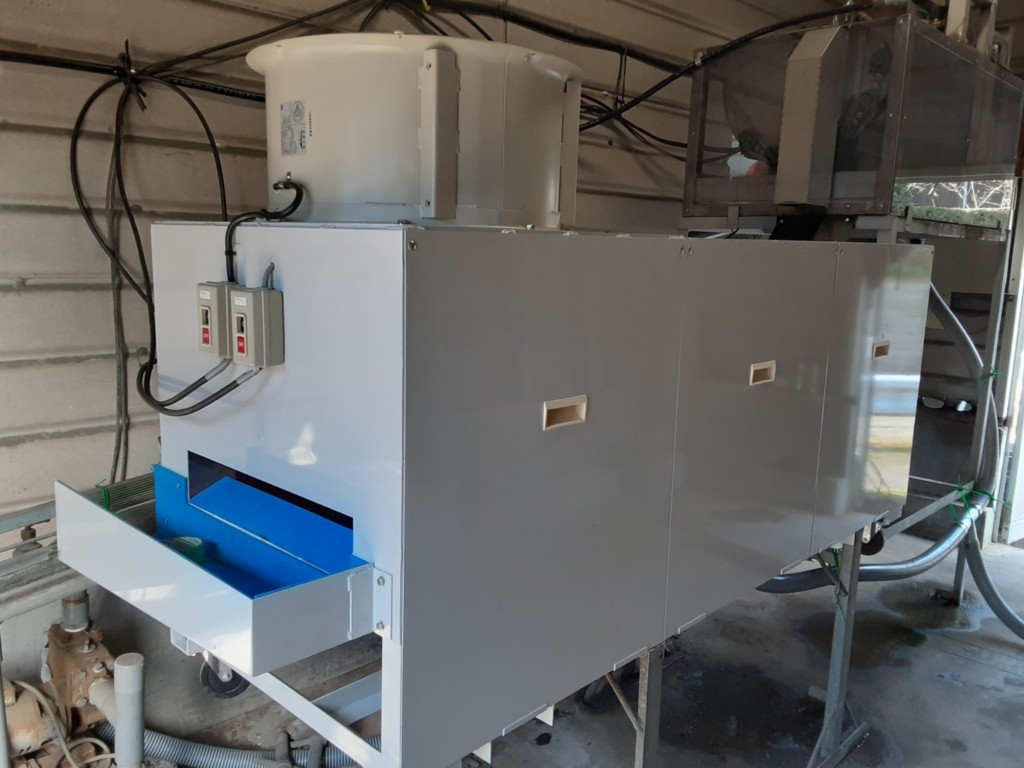 ボール洗浄機入替工事