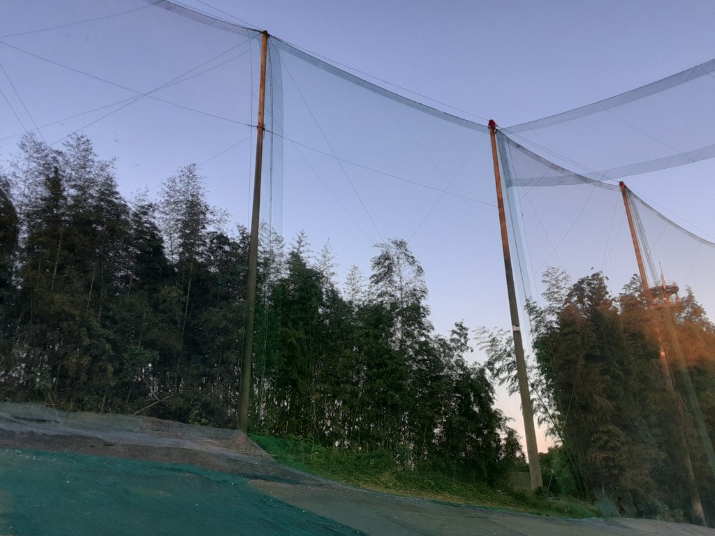 ネット一部張替工事