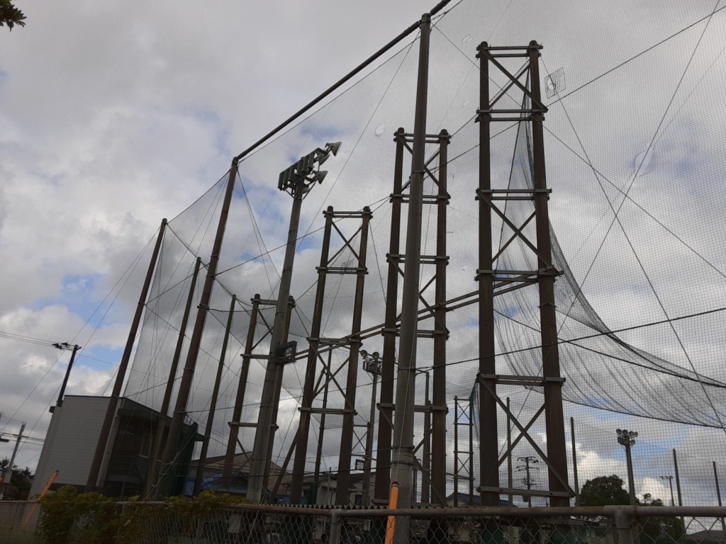 天井ネット張替工事