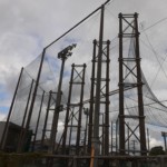 天井ネット張替工事