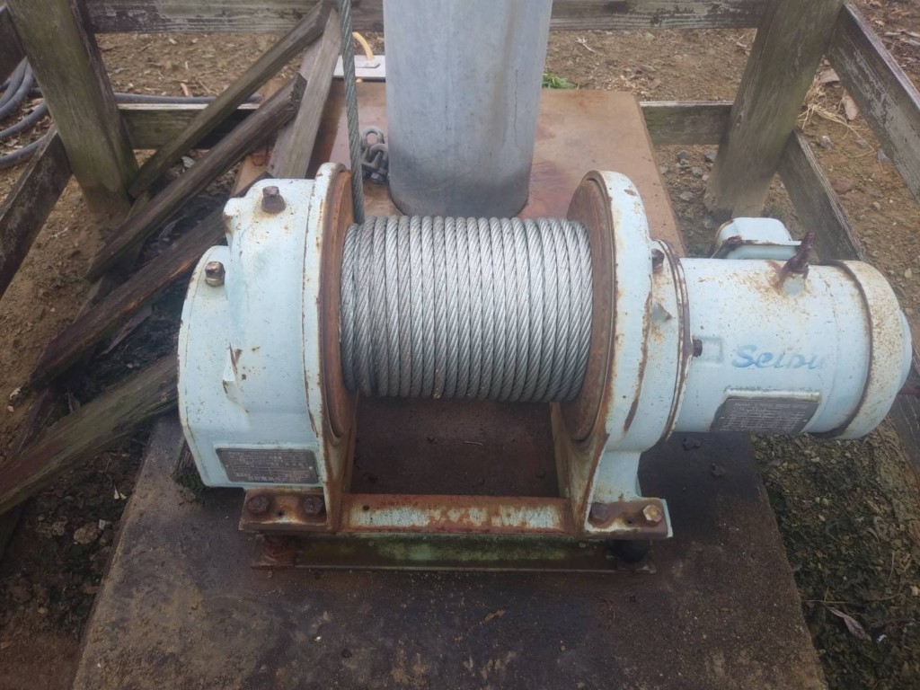 巻ワイヤー交換工事