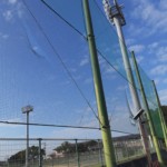 防球ネット張替工事