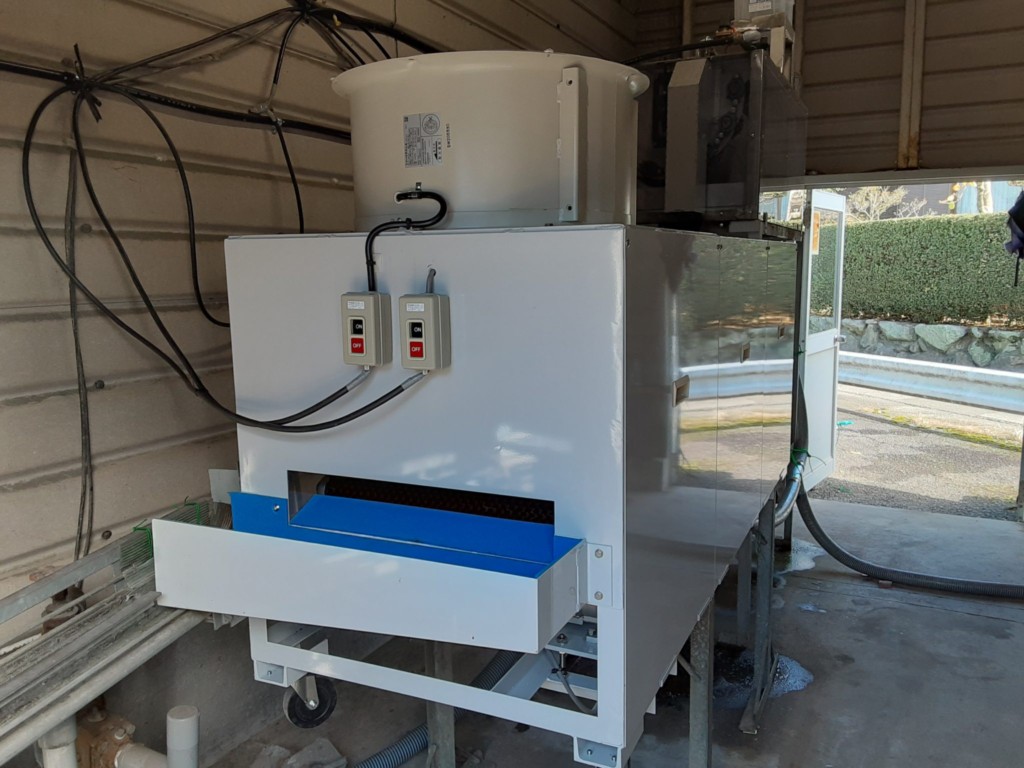 ボール洗浄機入替工事