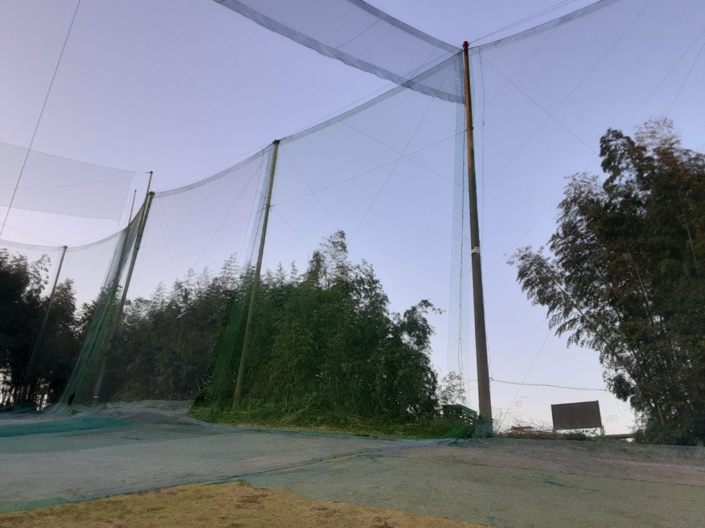 ネット一部張替工事