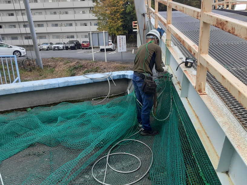 固定ネット復旧工事