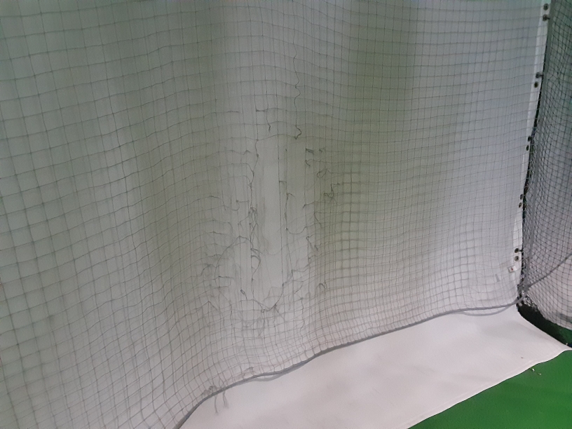 インドアネット補修工事