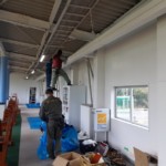 水平コンベアベルト交換工事