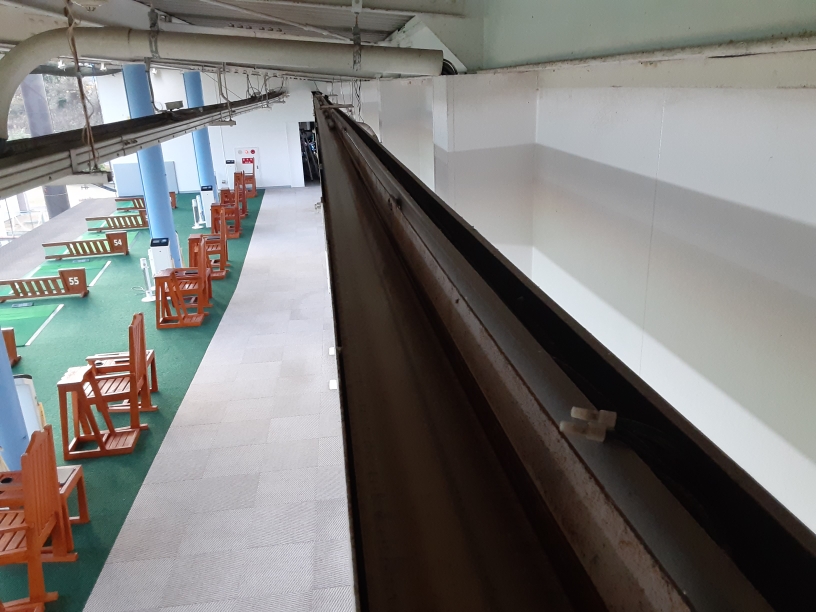 水平コンベアベルト交換工事