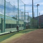 グラウンドネット修繕工事