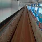 水平コンベアベルト交換工事