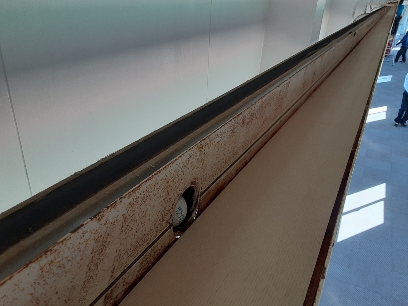 水平コンベアベルト交換工事