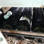 ボール洗浄機ブラシ交換工事