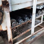 ボール洗浄機ブラシ交換工事