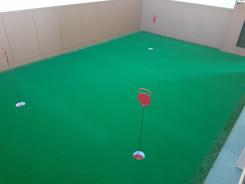 室内パター練習場新設工事