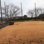 天井ネット張替工事