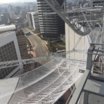 落下防止ネット設置工事