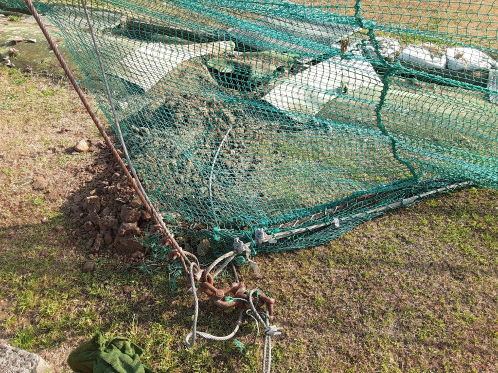 アンカー復旧工事